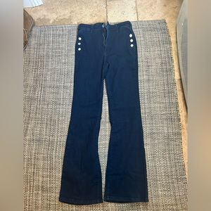 Pistola denim flare